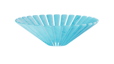 A rendering of a flower with a ice texture.