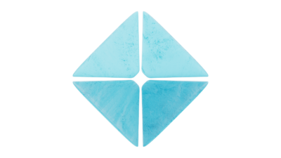 A rendering of a flower with a ice texture.