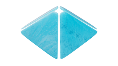 A rendering of a flower with a ice texture.