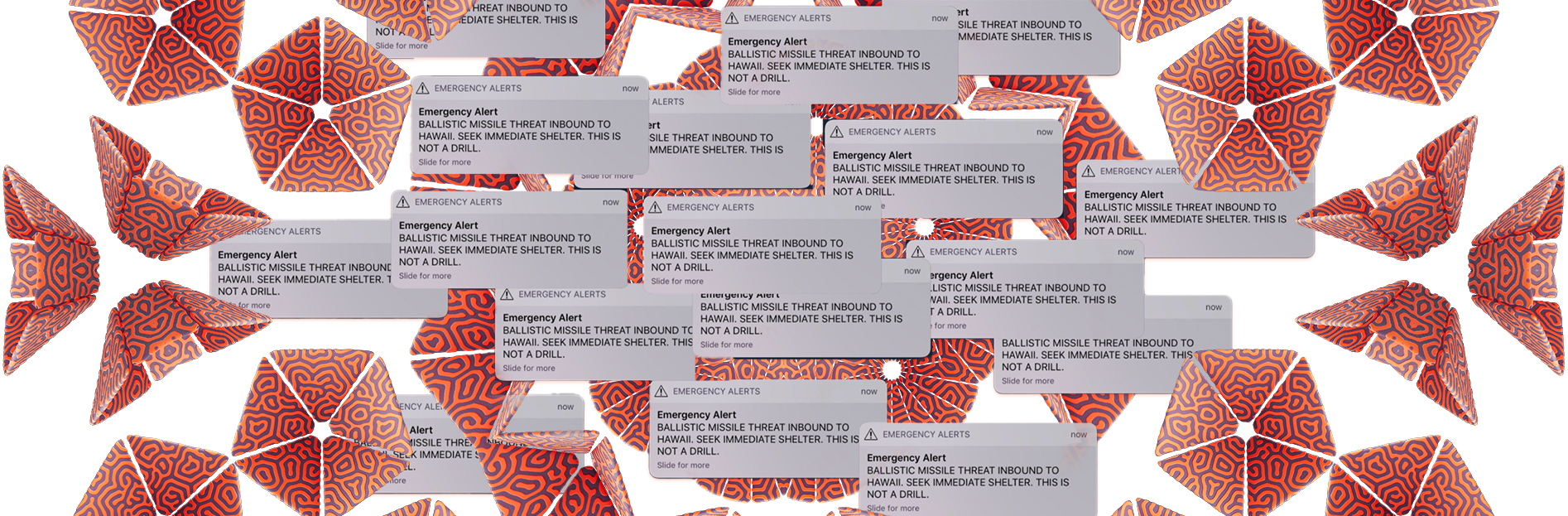 Ballistic Missile alerts cover the screen.